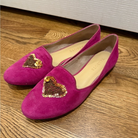 Talbots  Loafers with Heart Detail size 8 - Picture 5 of 9